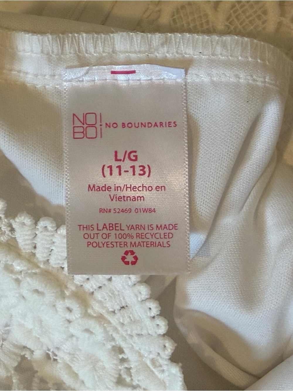 No Boundaries White Lace Bodice Maxi Dress - Picture 5 of 7
